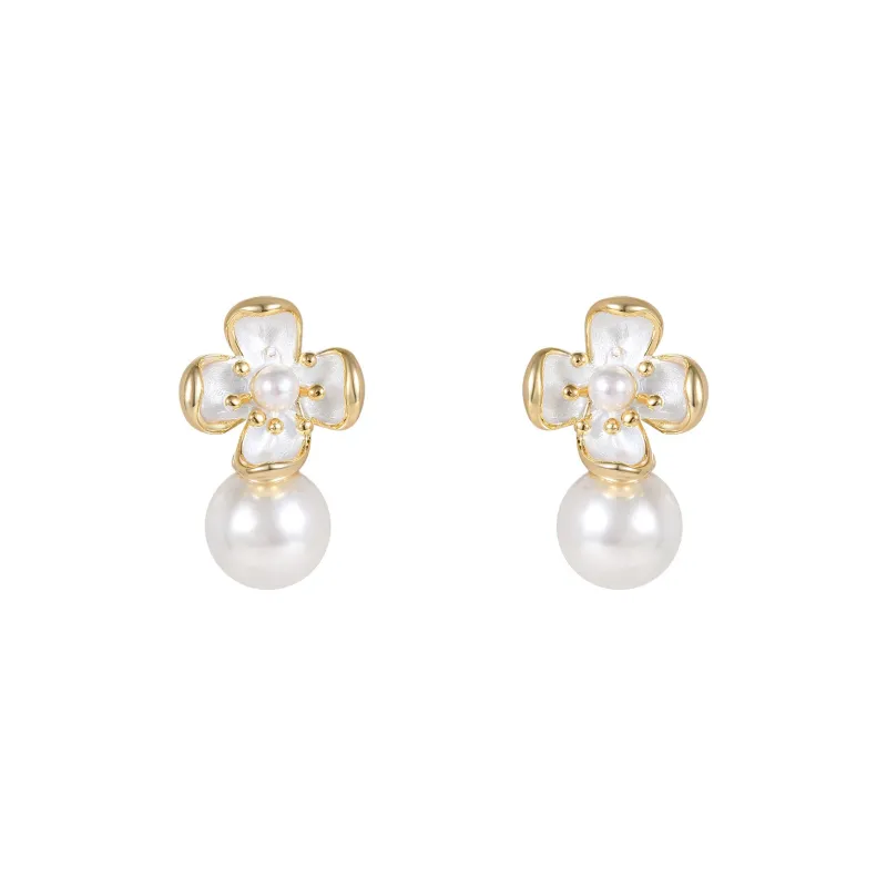 BING STUDIO 925 Silver Needles Stud Earrings Women's-0