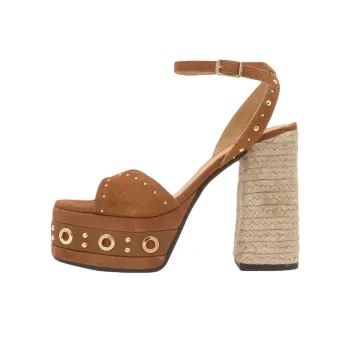 Castañer Fruamba Strap Sandals 8cm Women's Brown