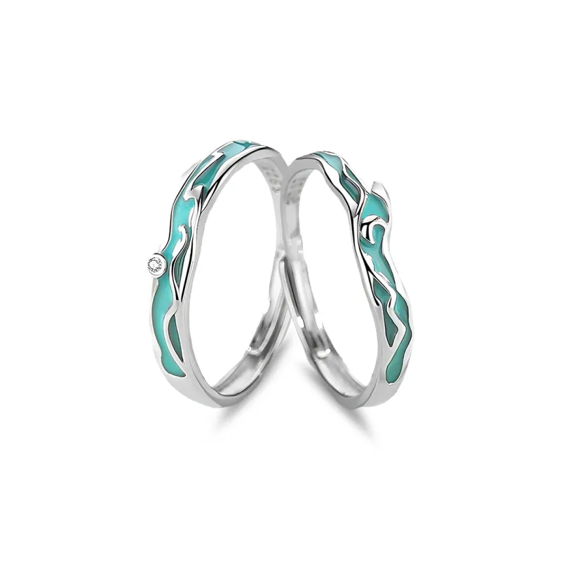 Old Fu Gold S925 Silver Rings Unisex-0