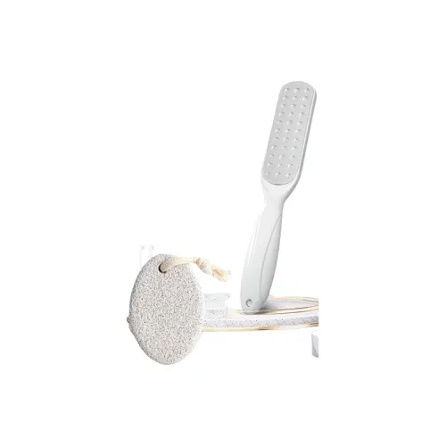 JINGLINGLONG Foot Scrubber 2 Pcs Set Exfoliating Dead Skin, Callus Removal Tool, Foot Stone Scraper, Heel Scrubber Tool