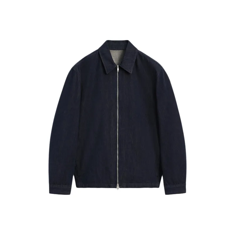 Massimo Dutti Denim Jacket Men's Blue-0