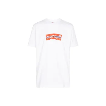 Supreme X Comme Des Garçons Logo print T shirt