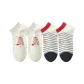 [4 Pack/Cartoon Cute Bear]2 Pack Polka Dot Bear+2 Pack Stripes Bear