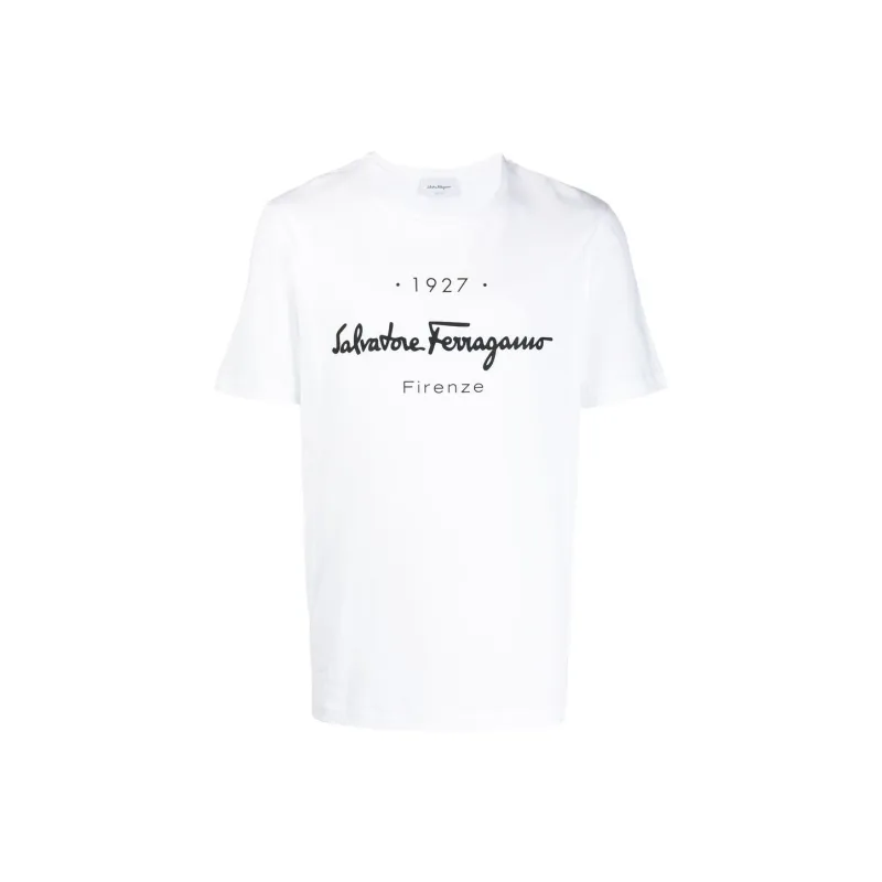 FERRAGAMO SS22 T-Shirt Men's White-0
