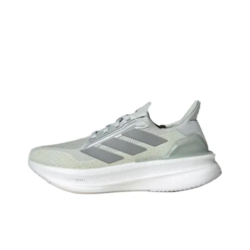 Adidas ULTRABOOST 5X Anti Slip Wear Resistant Low Top Casual Running Shoes Women's Silver Gray