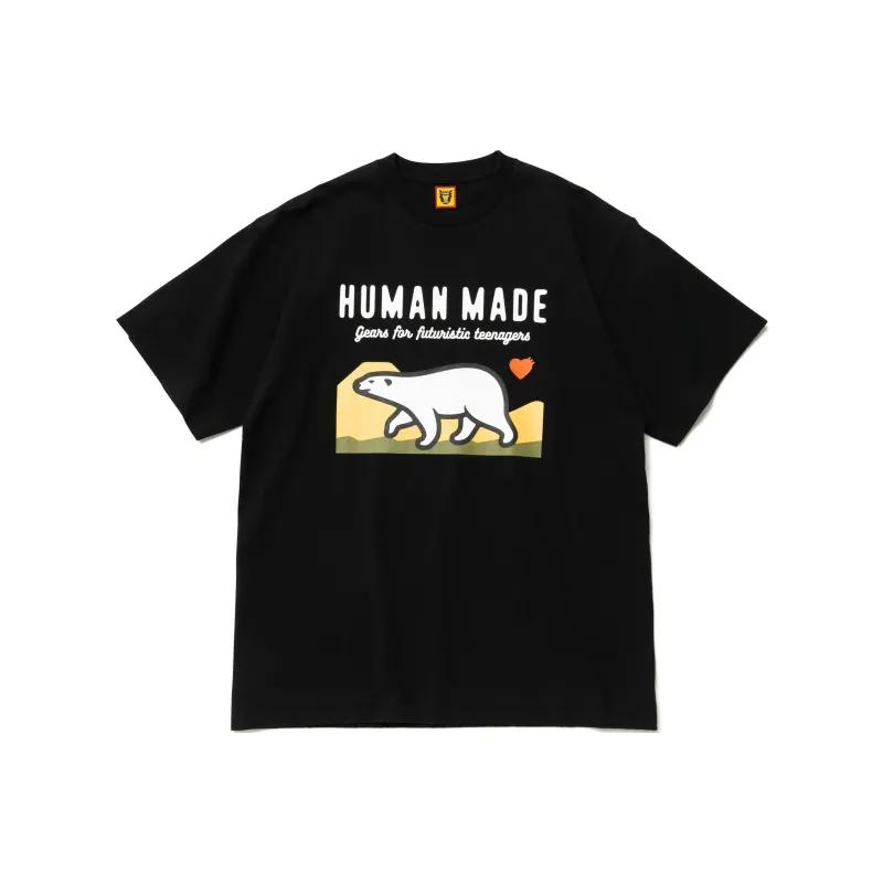 HUMAN MADE Polar Bear Graphic T Shirt-0