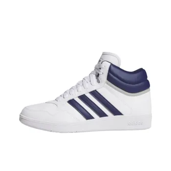 Hoops 4.0 Adidas Mid 'White Dark Blue'