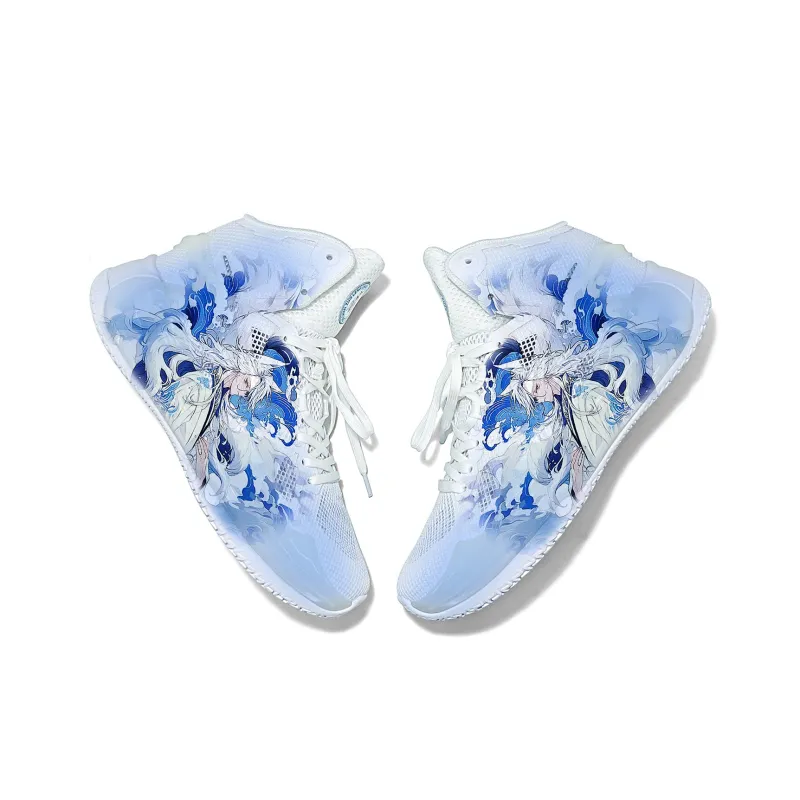 Cold Cicadas Yesterday Cushioned Slip Resistant Abrasion Resistant Breathable High Top Basketball Shoes Unisex-3