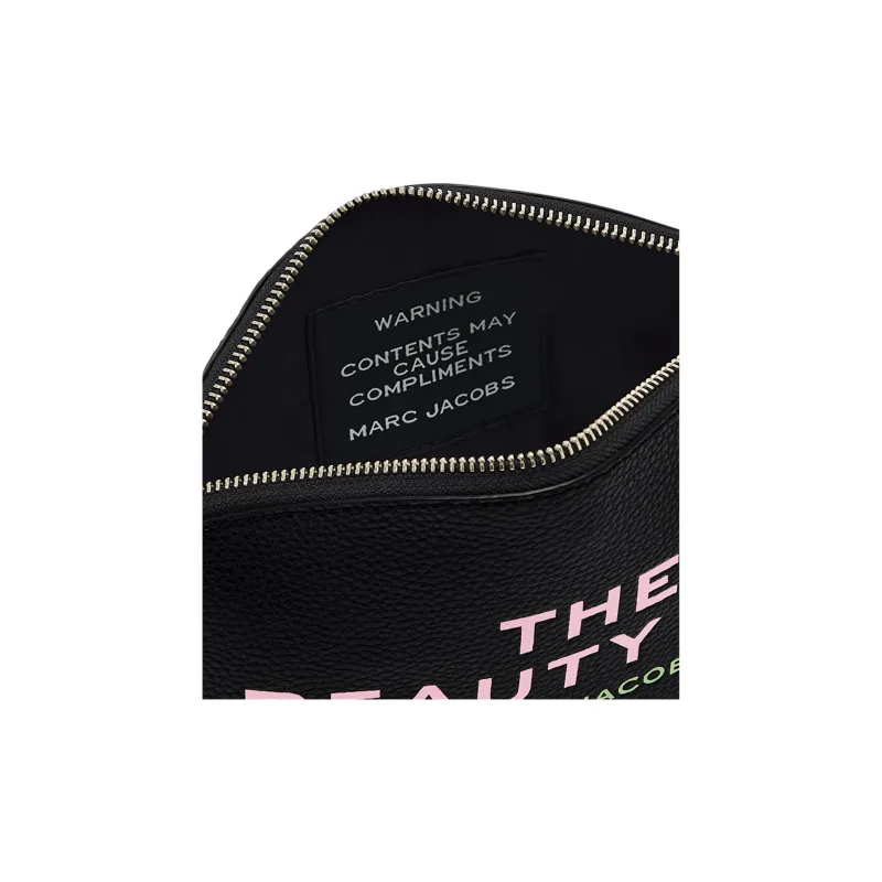 MARC JACOBS Leather Storage Bag Women's Black-3