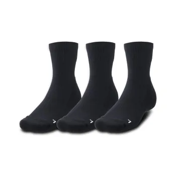 Under Armour UA Basketball Socks Men's 3 Pack Black