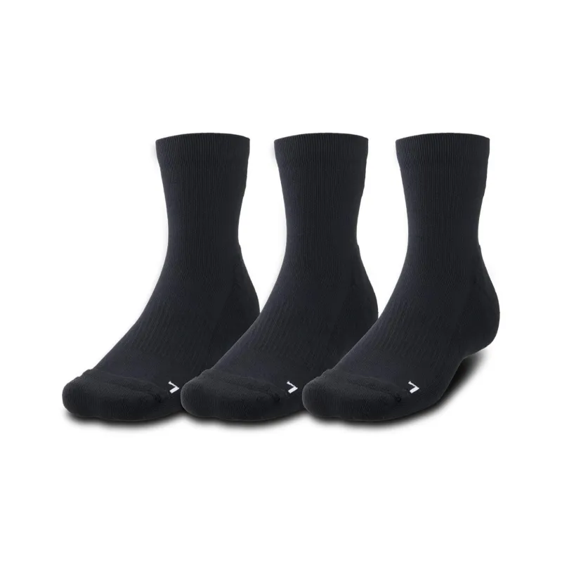 Under Armour UA Basketball Socks Men's 3 Pack Black-0