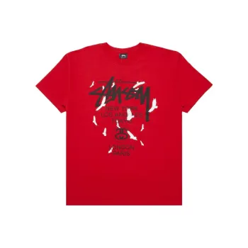 Stussy World Tour Birds Tee
