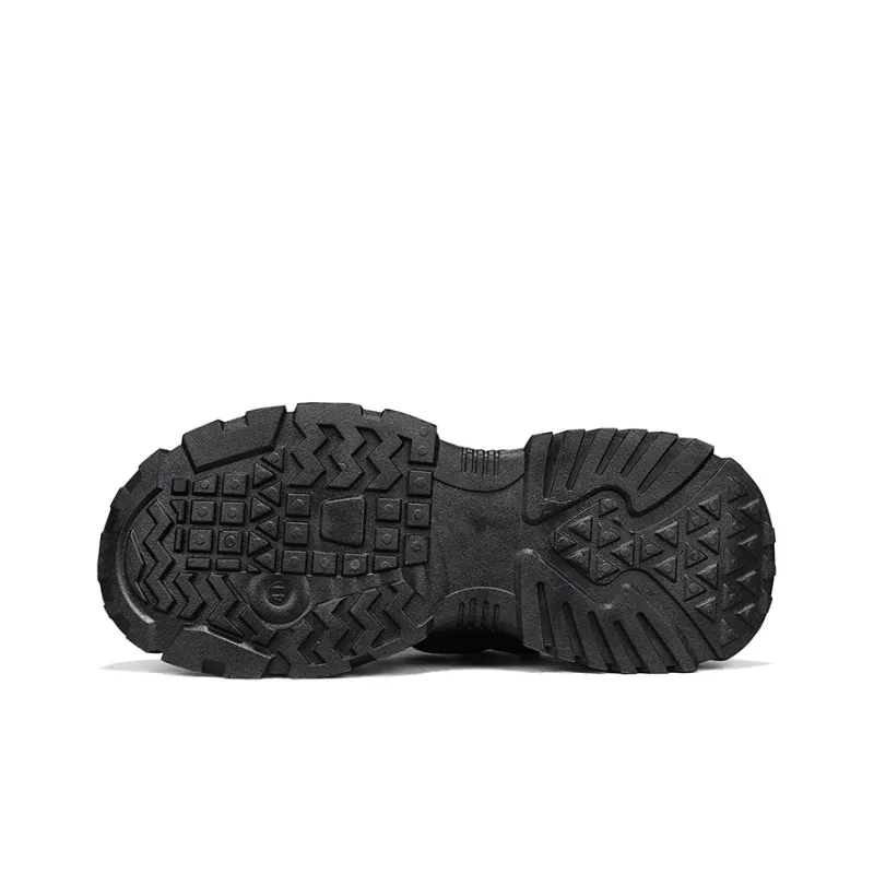 JKEM Anti Slip Wear Resistant Low Top Chunky Sneakers Men's-4