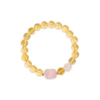 Old Fu Gold Crystal Bracelets Women's
