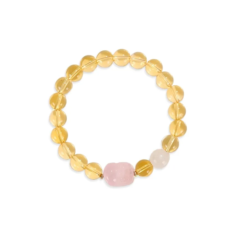 Old Fu Gold Crystal Bracelets Women's-0