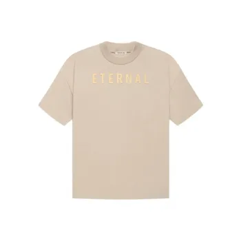 Fear Of God T Shirt Unisex Taupe