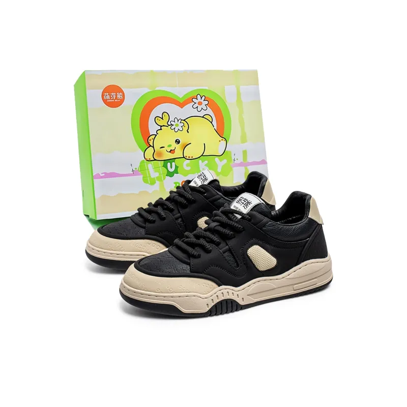Budding Bear Slip Resistant, Abrasion Resistant, Lightweight Low Top Skateboard Shoes Men's-6