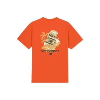 New Balance T Shirt Men's Orange