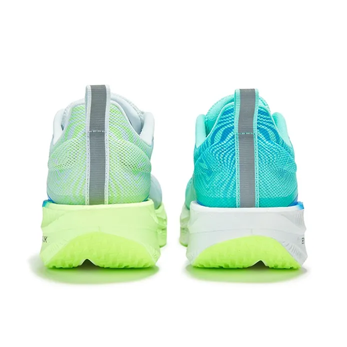 361° Flame 3 ET Cushioned Slip Resistant Abrasion Resistant Low Top Training Running Shoes Unisex Blue Cyan Mismatched-3