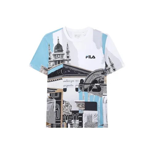 FILA T Shirt Men's All Over Print