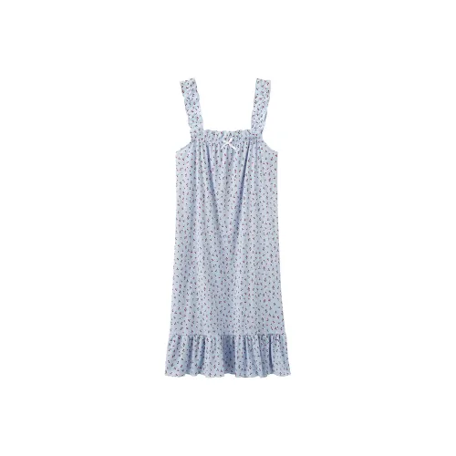 GOSO Nightgown Women's Light Blue