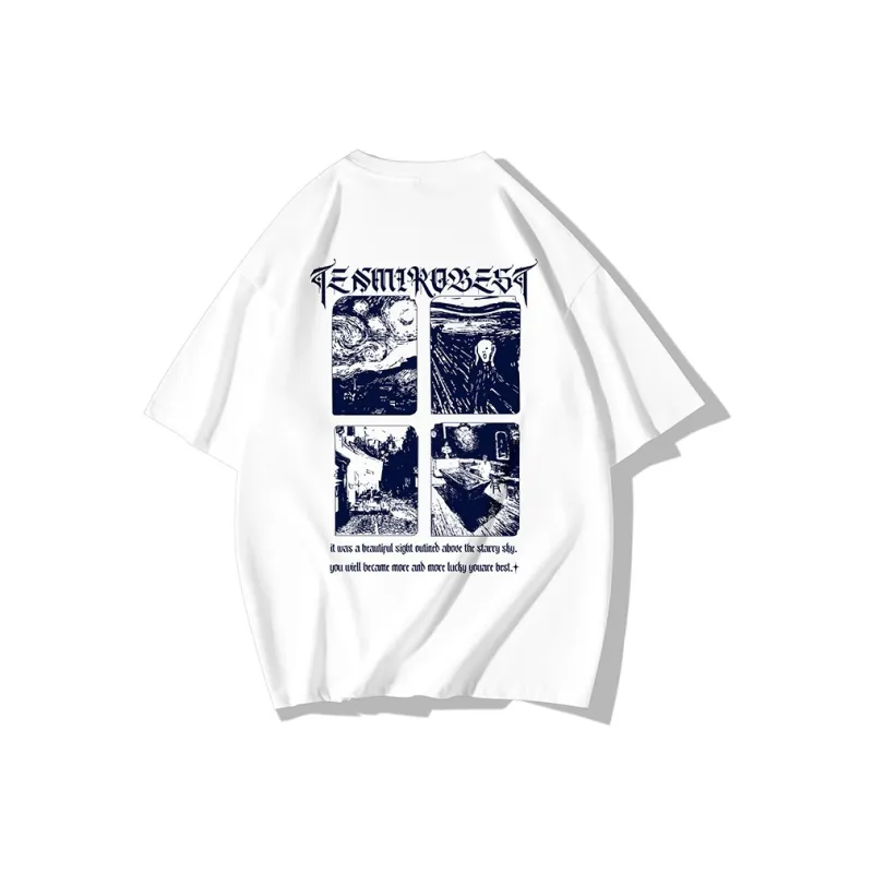TEN MIRO Short Sleeved T Shirts Unisex-15