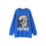 Long-Sleeved Klein Blue