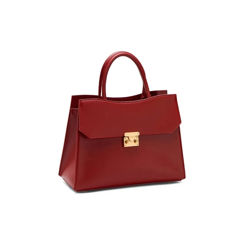 CLEVER& KETCH PU Shoulder Bag Crossbody Bag Handbag Women's Burgundy-1