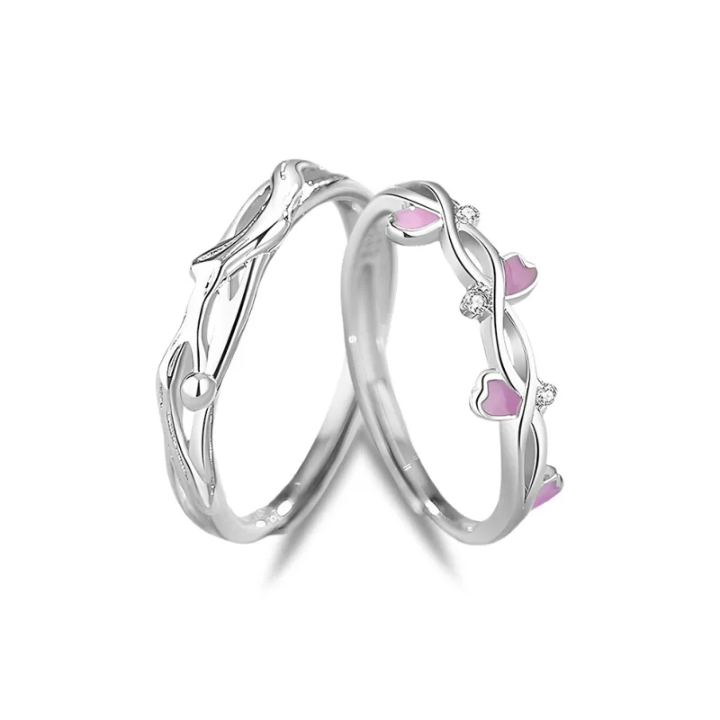 Old Fu Gold S925 Silver Rings Unisex-0