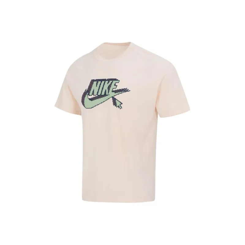 Nike T Shirts Men Khaki-0