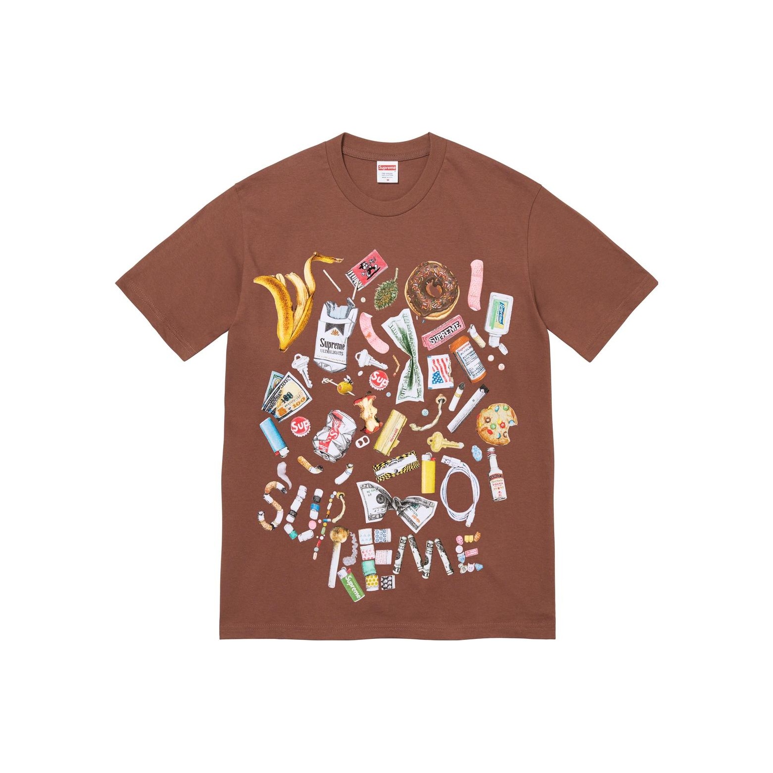 ★2023SS WEEK9★Supreme Business Tee Supreme Business Tee Light Pink - POIZON
