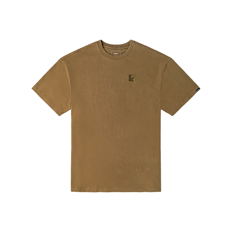 Vans T Shirt Unisex Olive Brown-0