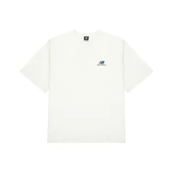 New Balance T Shirts Men Ecru