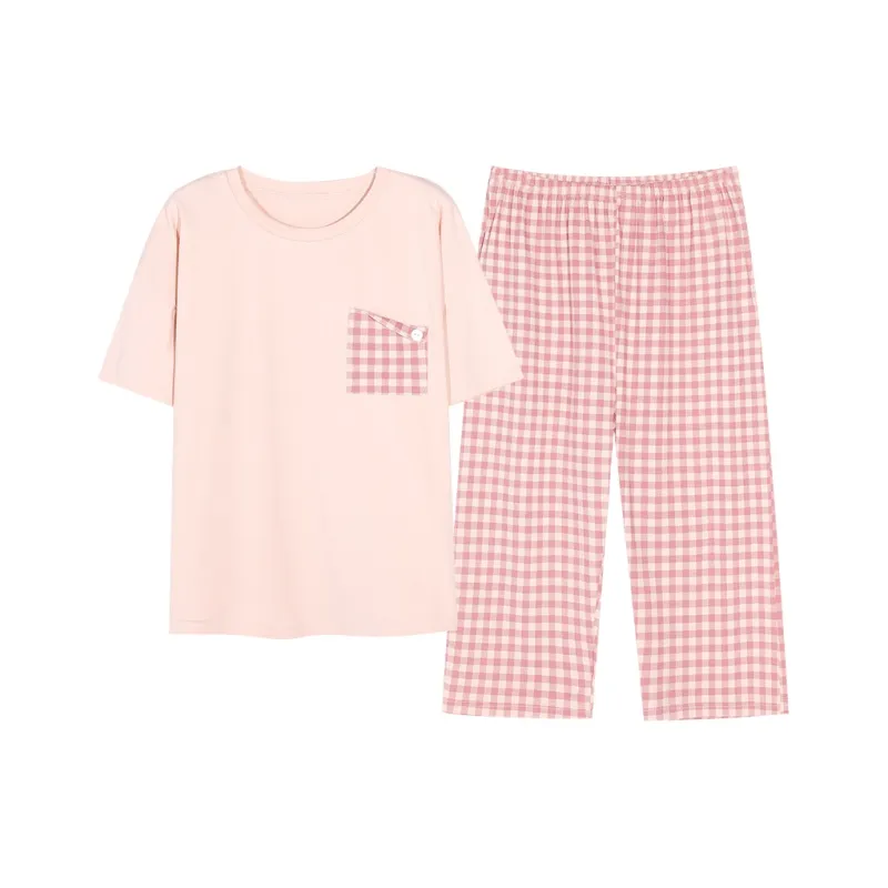 MADALLO Pajama Set Women's Pink-0