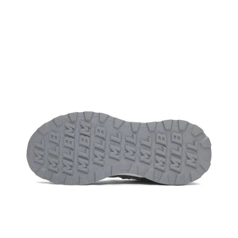 MLB New York Yankees Anti-Slip Wear-Resistant Low-Top Chunky Sneakers Unisex Gray-6