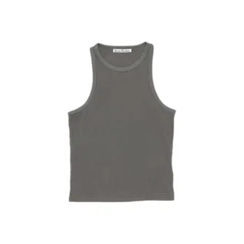 Acne Studios Tank Tops Unisex Faded Black