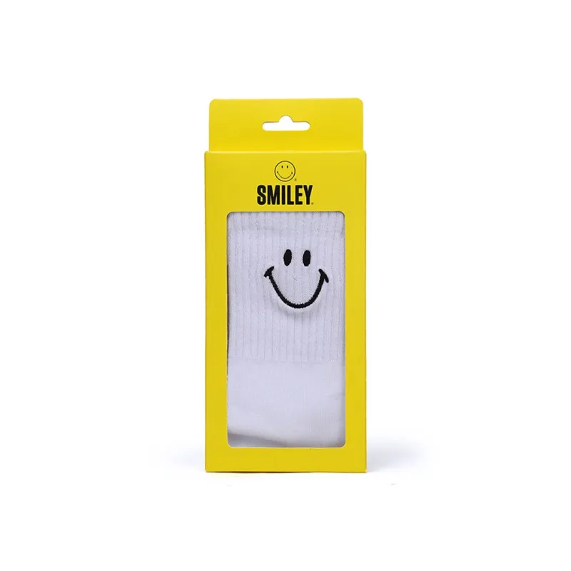 SMILEY Mid Calf Socks Unisex Combo Set-1