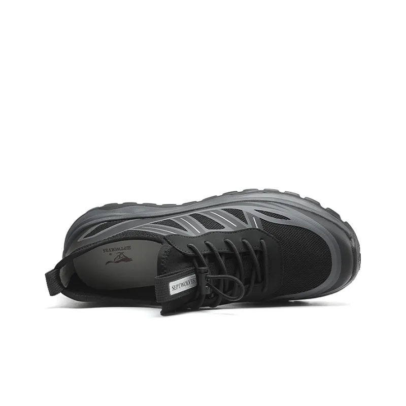 SEPTWOLVES Cushioning Lightweight Slip Resistant Low Top Breathable Mesh Face Shoes Men's HD-2