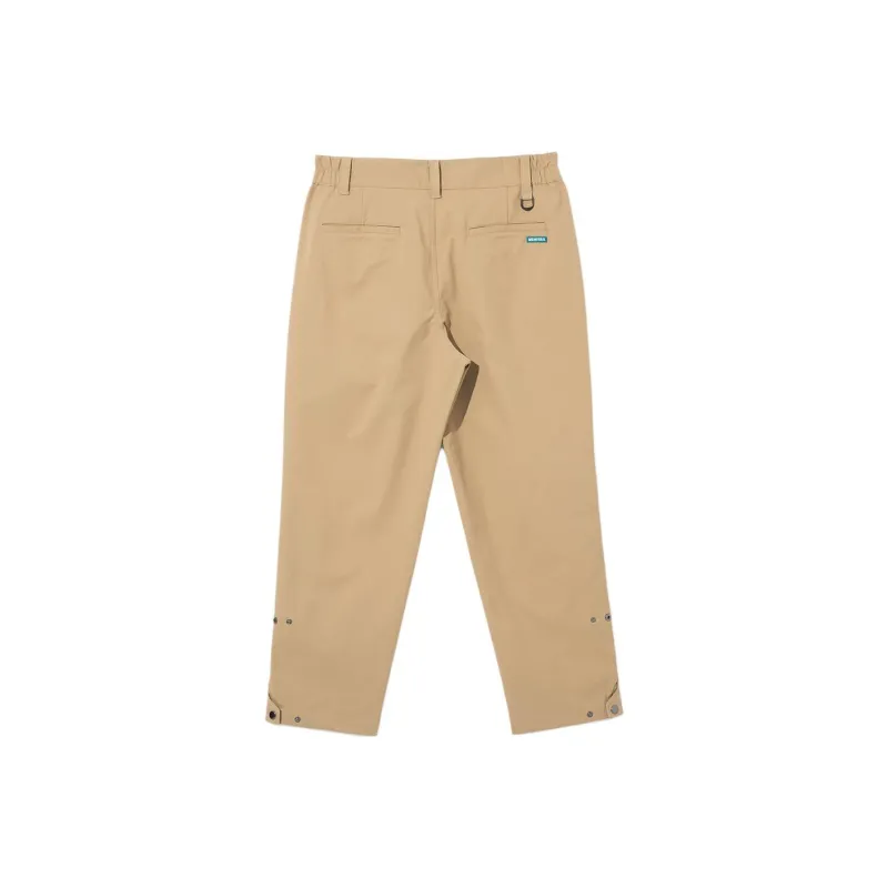New Era Casual Pants Men's Brown-1