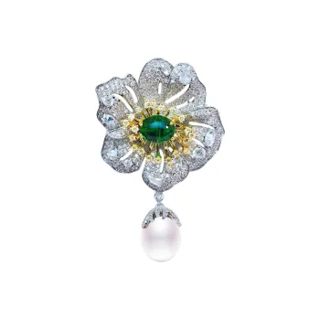VERENA REINE Pearl Brooches Unisex