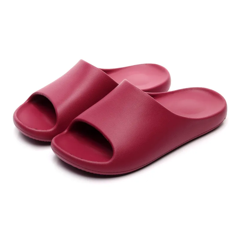 Golofi Slippers Home Bathroom Bathing Indoor Lightweight Platform EVA Slip Resistant Couple Slippers Shoes-8