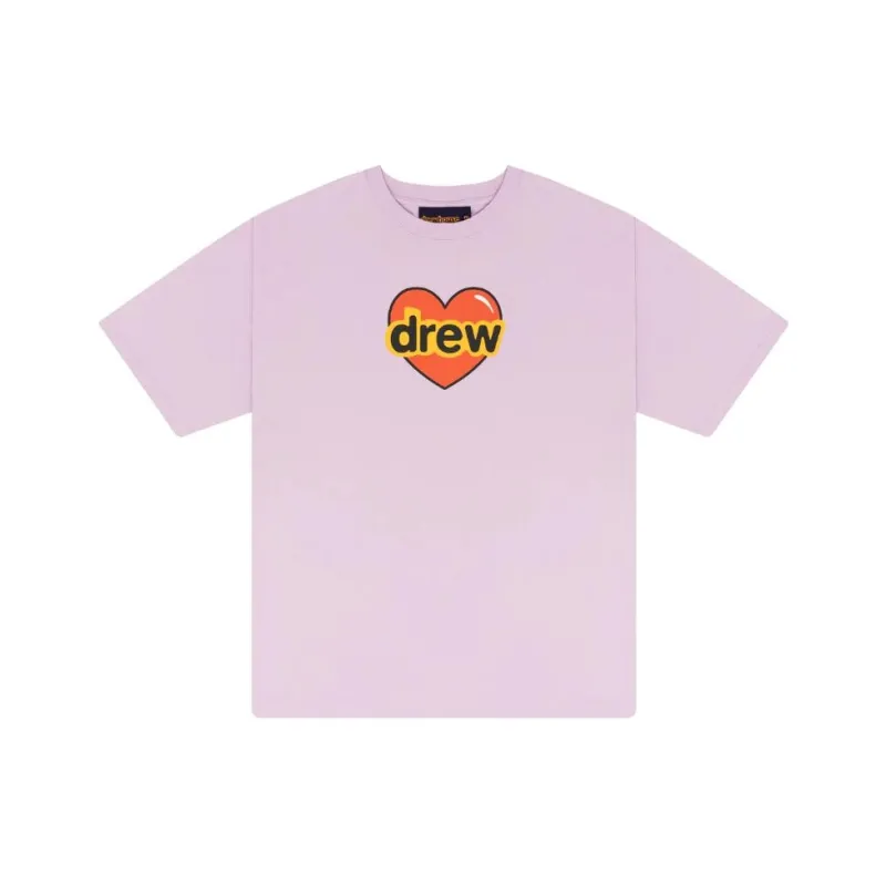 Drew House T-Shirt Unisex Purple Lilac-0