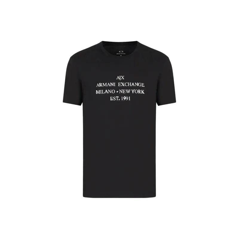 ARMANI EXCHANGEAE SS23 T Shirt Men's Black-0
