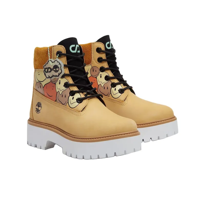 CNSTNT DVLPMNT x Timberland Stone Street Ankle Boots Women's Brown-2