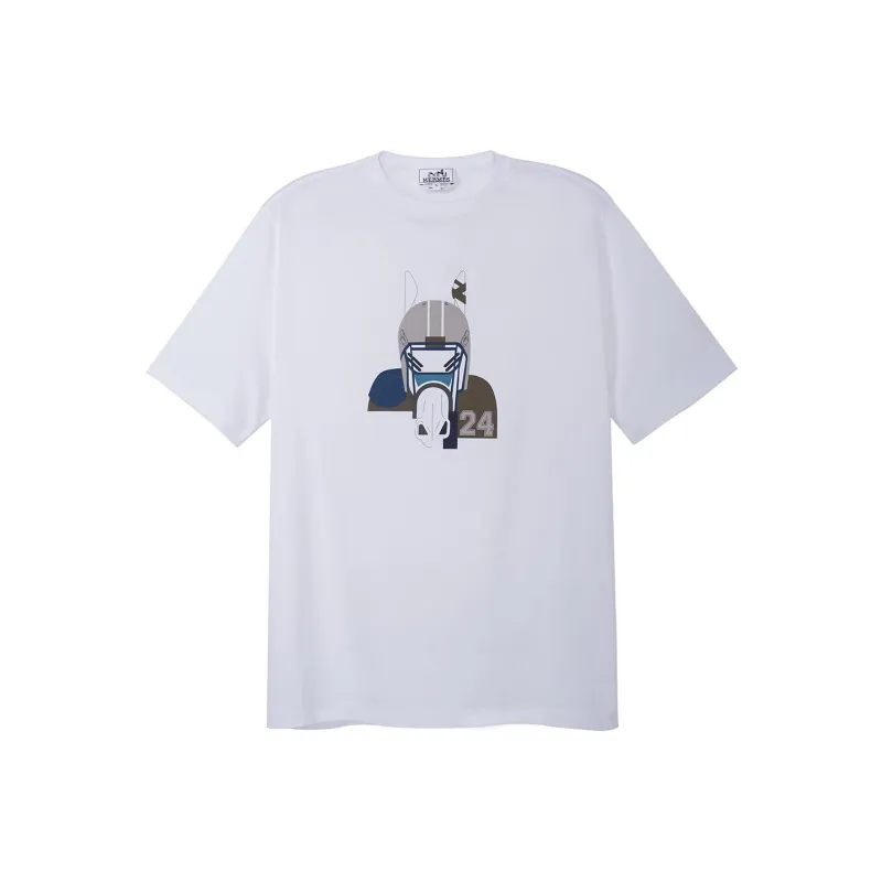 HERMES SS23 T Shirt Men's White-0