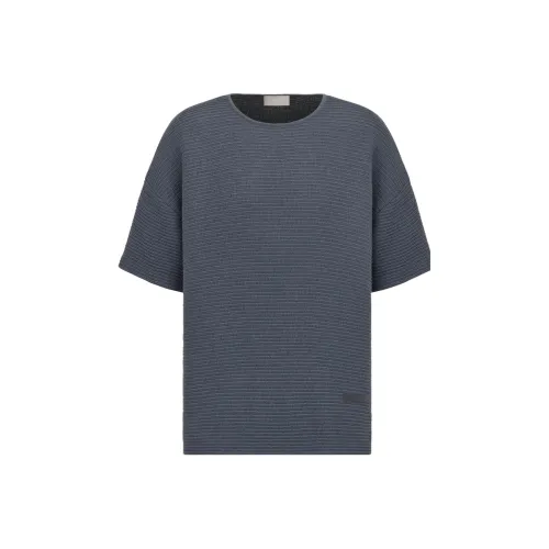 DIOR T-Shirts Men Coal Gray