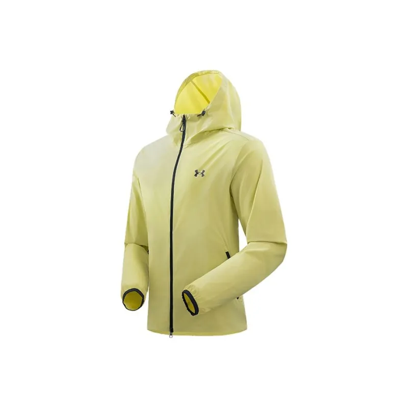 Under Armour SS25 Jackets & Coats Unisex Yellow Green-1