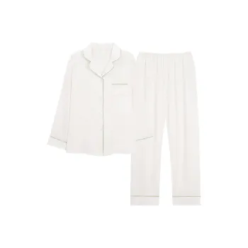 XIAFENYAN Pajama Set Women's Beige