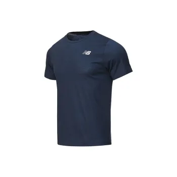 New Balance T Shirt Men's Navy Blue