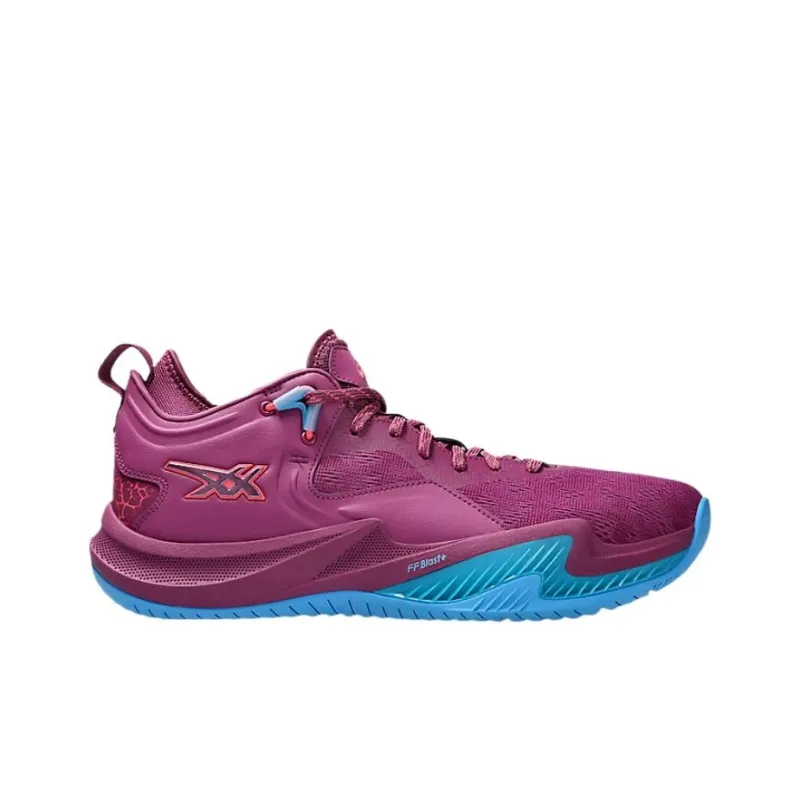 Asics Nova Surge 2 Mid Top Basketball Shoes Men's Fuchsia-1